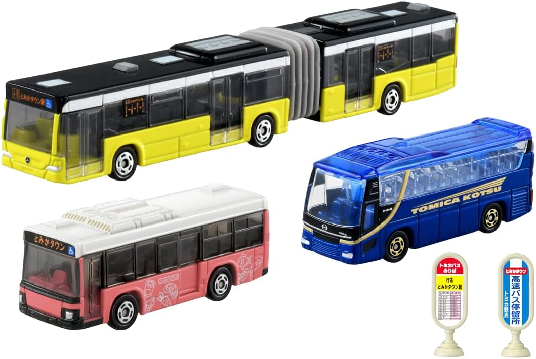 Tomica Town Departing! Tomica Town Bus Set