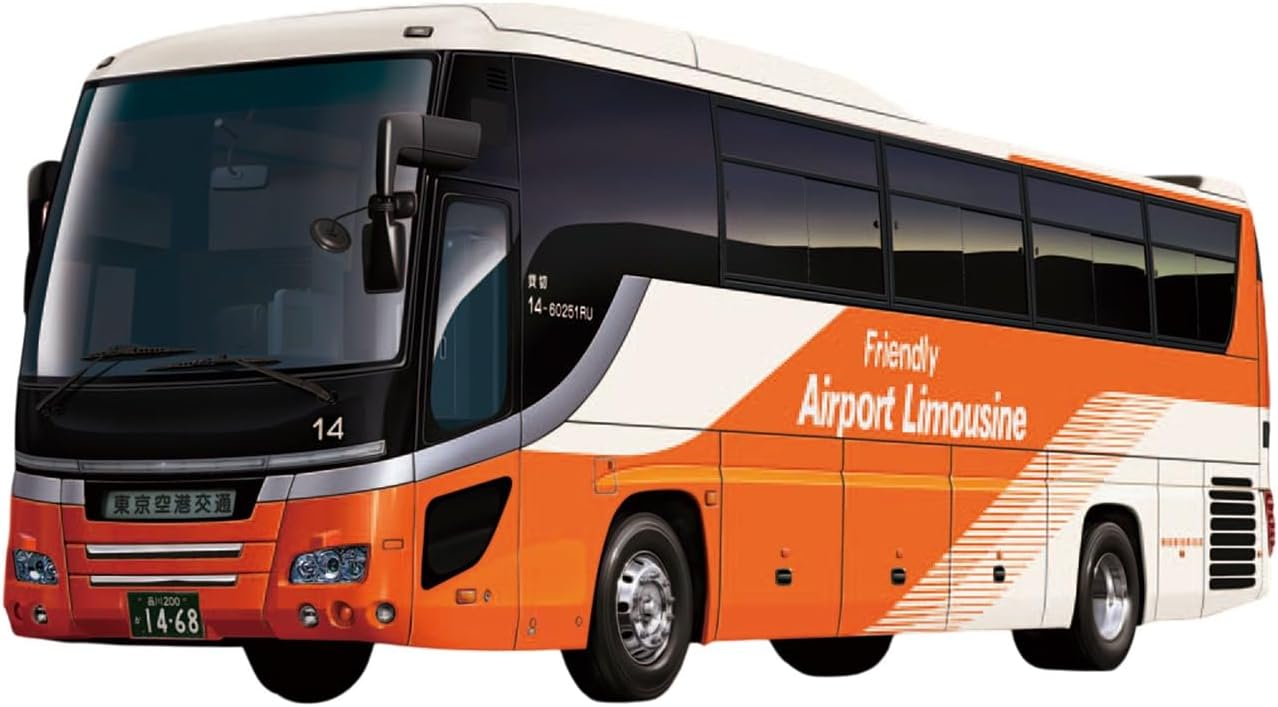 Fujimi BUS-005 1/32 Hino Selega Super High-Decker (Tokyo Airport Limousine Bus Specification)