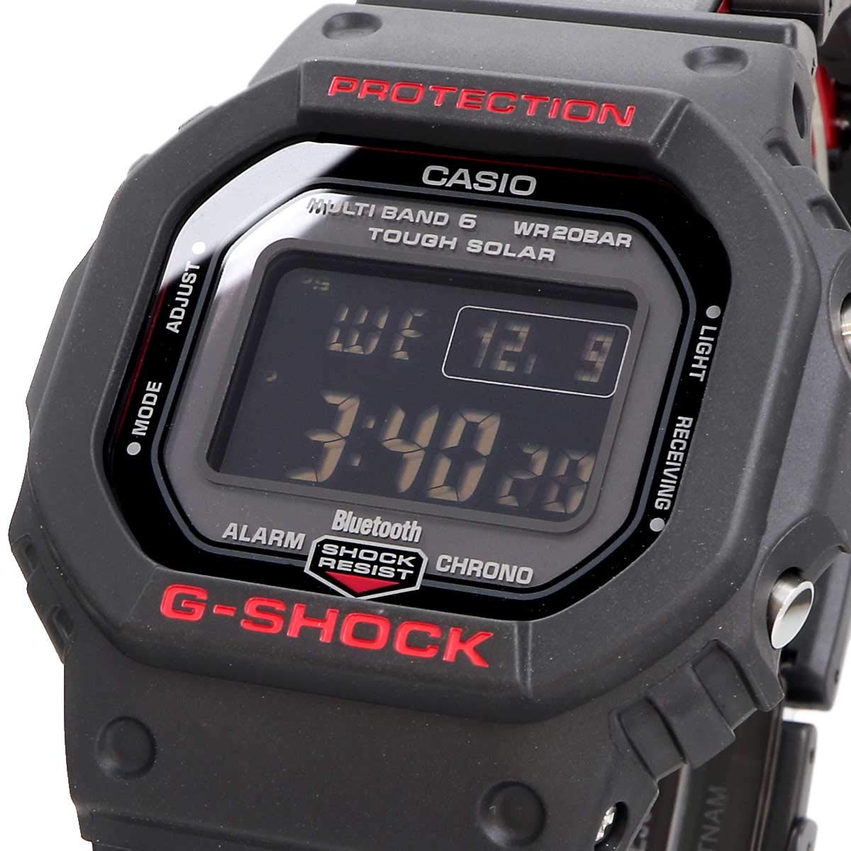 [カシオ] 腕時計 ジーショック Bluetooth 搭載 電波ソーラー G-SHOCK GW-B5600HR-1 メンズ ブラック [並行輸入品] - BanzaiHobby