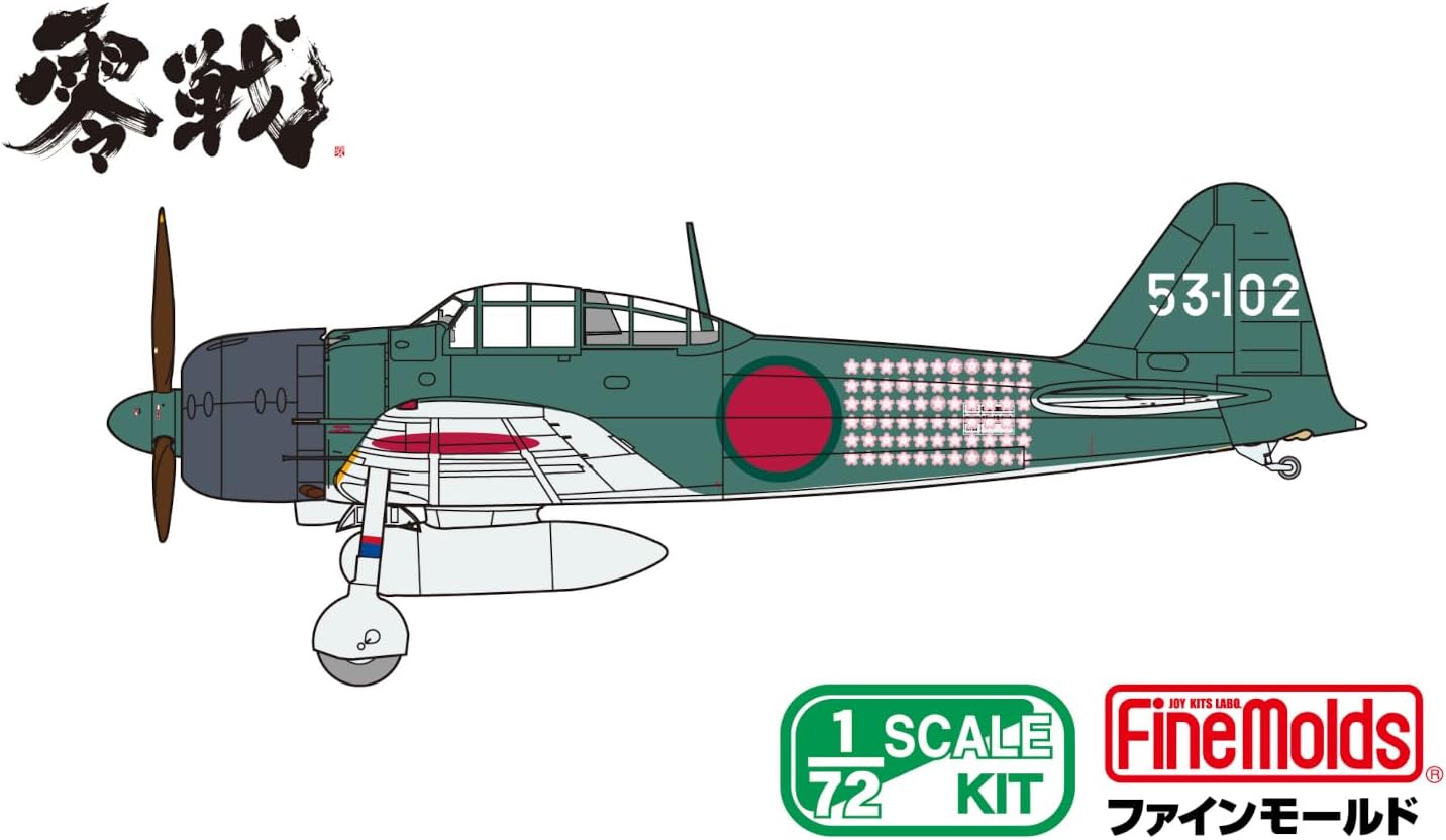 Fine Molds FR01 1/72 IJN A6M5 Carrier Fighter ZERO Model 52 (Mitsubishi, Early Prod.)