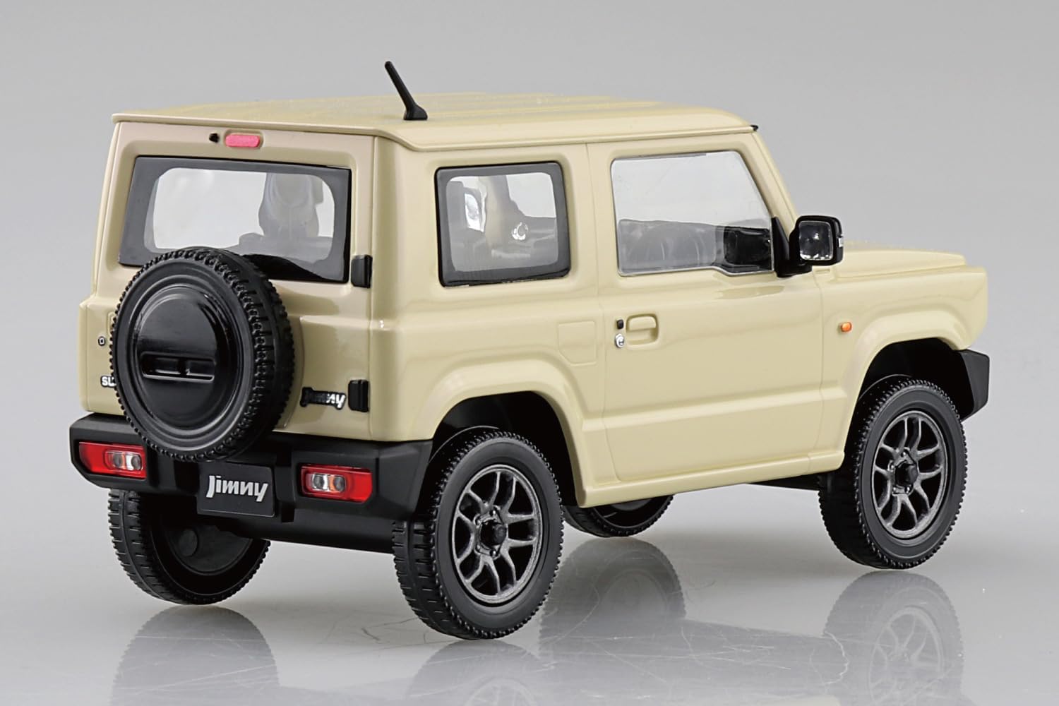 Aoshima 1/32 Easy Plastic Snap Kit No.09-CI Suzuki JB64 Jimny Chiffon Ivory Metallic - BanzaiHobby