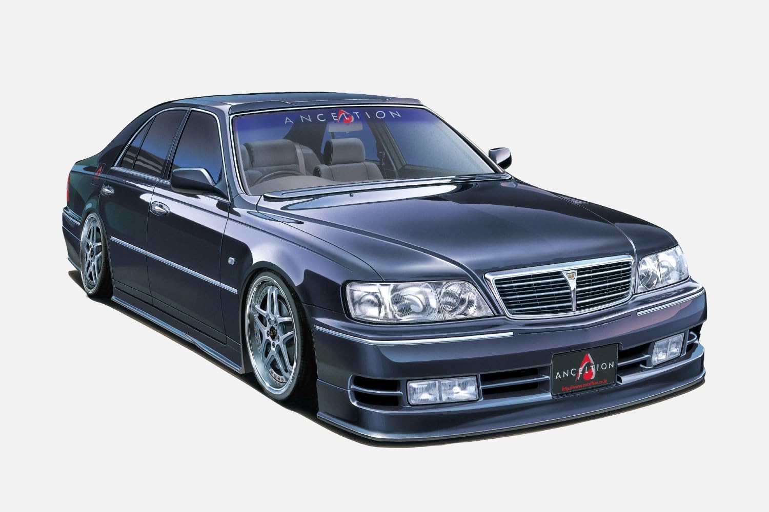 Aoshima 1/24 The Tuned Car No.95 Anceltion Y33 Cima '96 (Nissan)