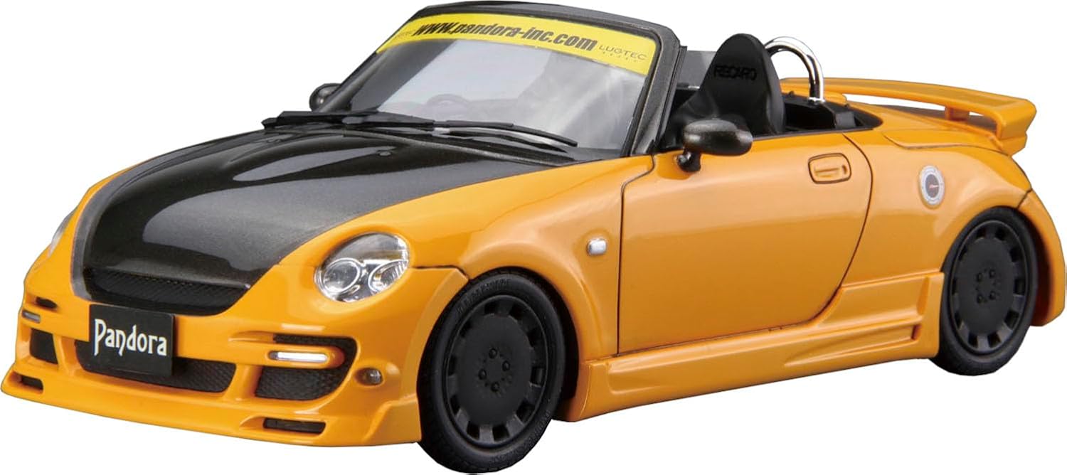 Aoshima 069097 1/24 Bunka Kyozai The Tuned Car Series No.51 Daihatsu PANDORA TYPE887 EVO II L880K Copen '02 - BanzaiHobby