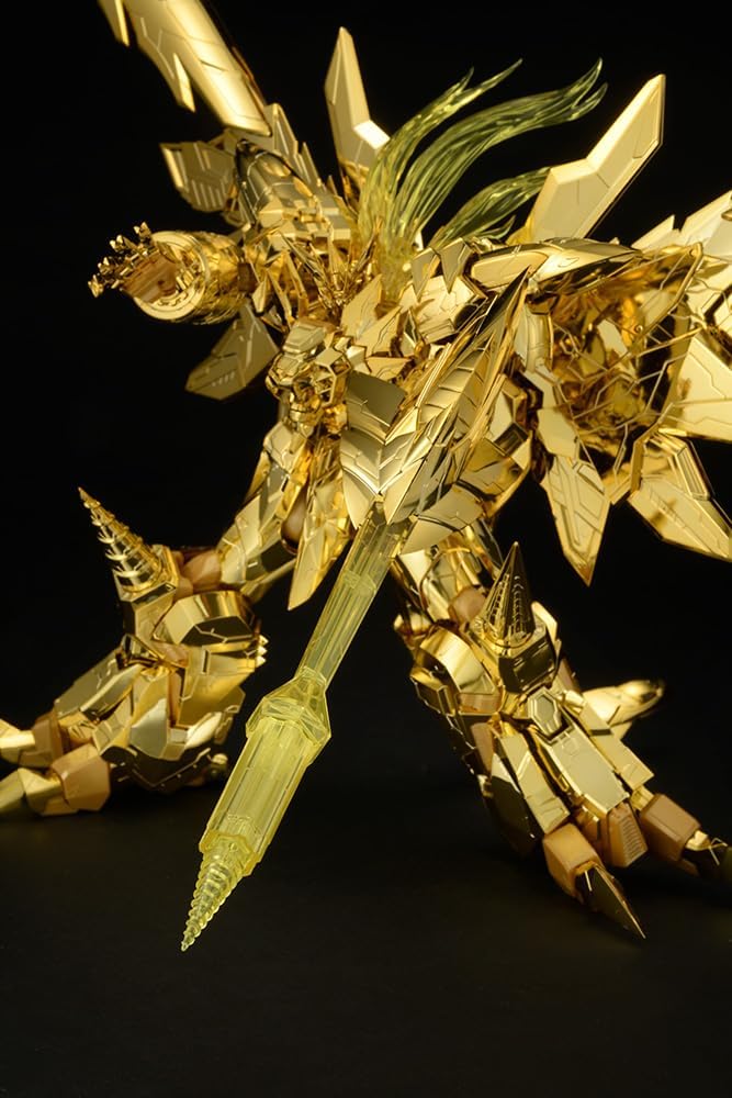 Kotobukiya GN093 AMAKUNITECH Genesic Gaogaigar Golden God of Destruction Ver. (The King of Braves GaoGaiGar: FINAL) - BanzaiHobby