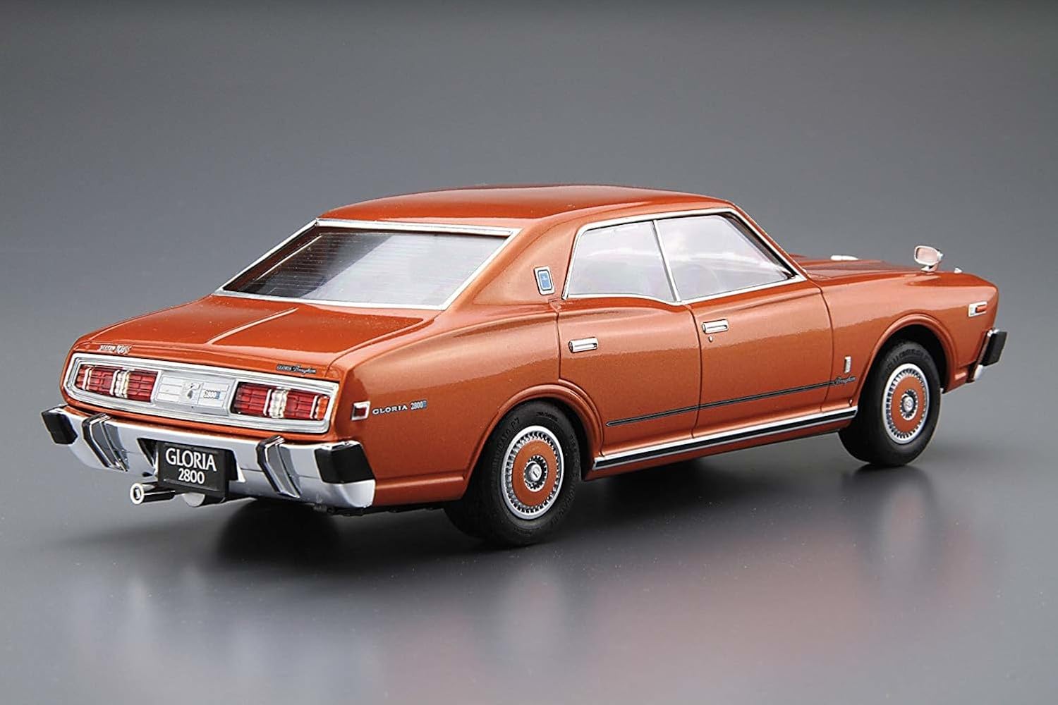 Aoshima 1/24 The Model Car Series No.53 Nissan P332 Cedric/Gloria 4HT2800 Brougham '78 - BanzaiHobby