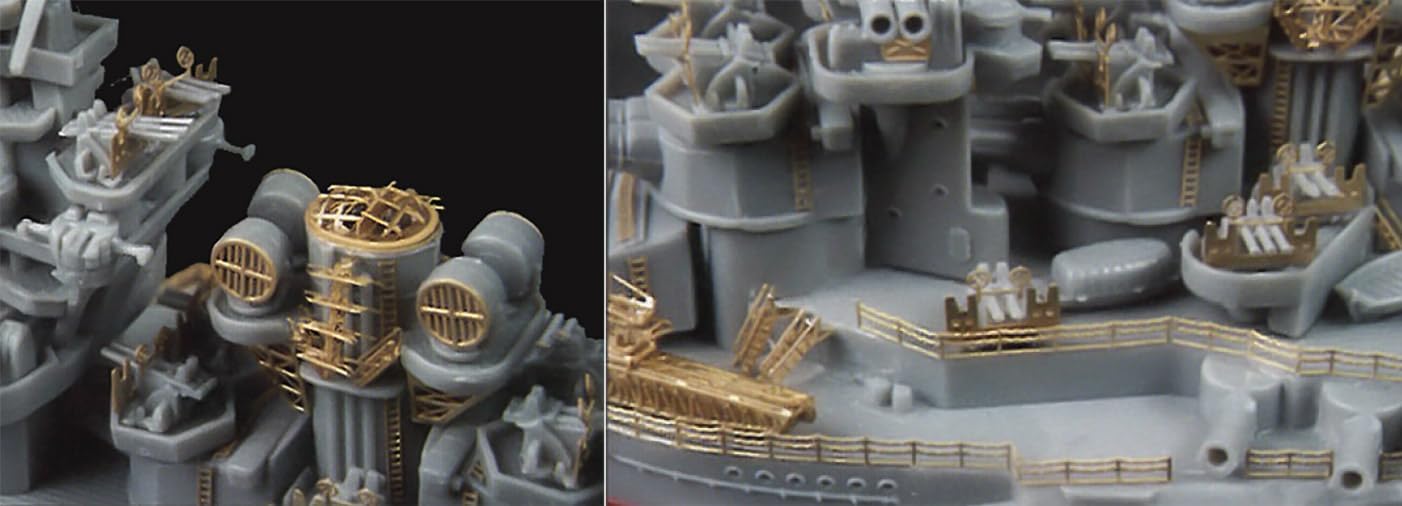 Fujimi Chibi Maru Grade Up Parts Series No.30 Chibi Maru Fusou Class (Fusou/Yamashiro) Genuine Etching Parts