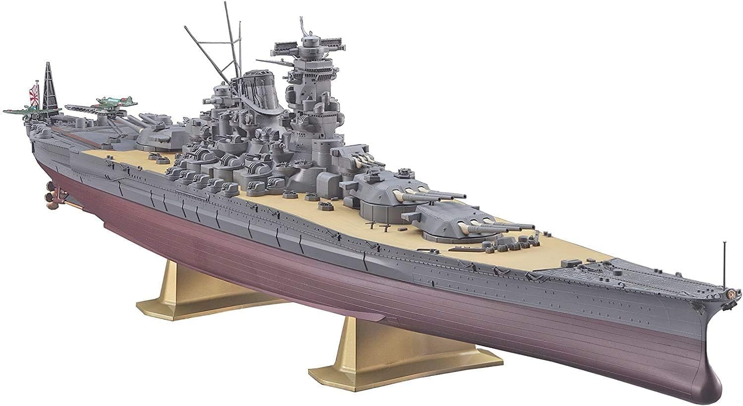 Hasegawa SP656 1/450 IJN Battleship Yamato Operation Ten-Go 1945 w/U.S. Carrier Based Aircraft