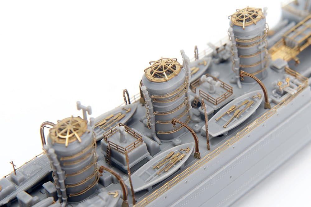 Fujimi 1/700 Ship NEXT Series No.17 EX-201 Japanese Navy Light Cruiser Kuma 1942 (with etching parts) - BanzaiHobby