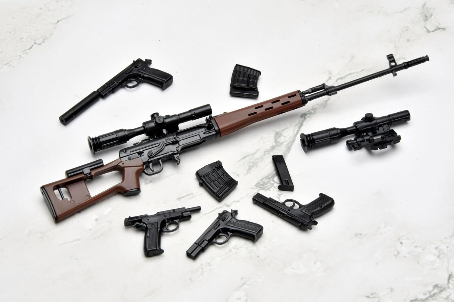TOMYTEC LA-GG02 1/12 Little Armory Gunslinger Girl Rico SVD/Cz75 Type - TOMYTEC Banzai Hobby