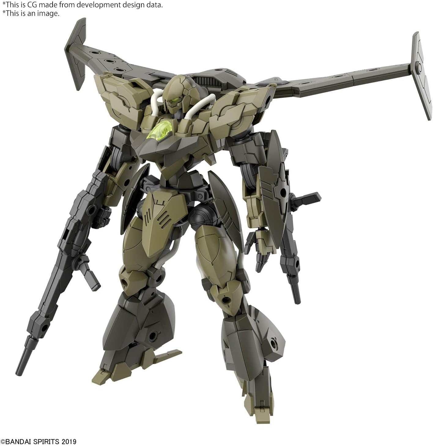 Bandai 30MM 063 1/144 bEXM-21 Verdenova [Green]