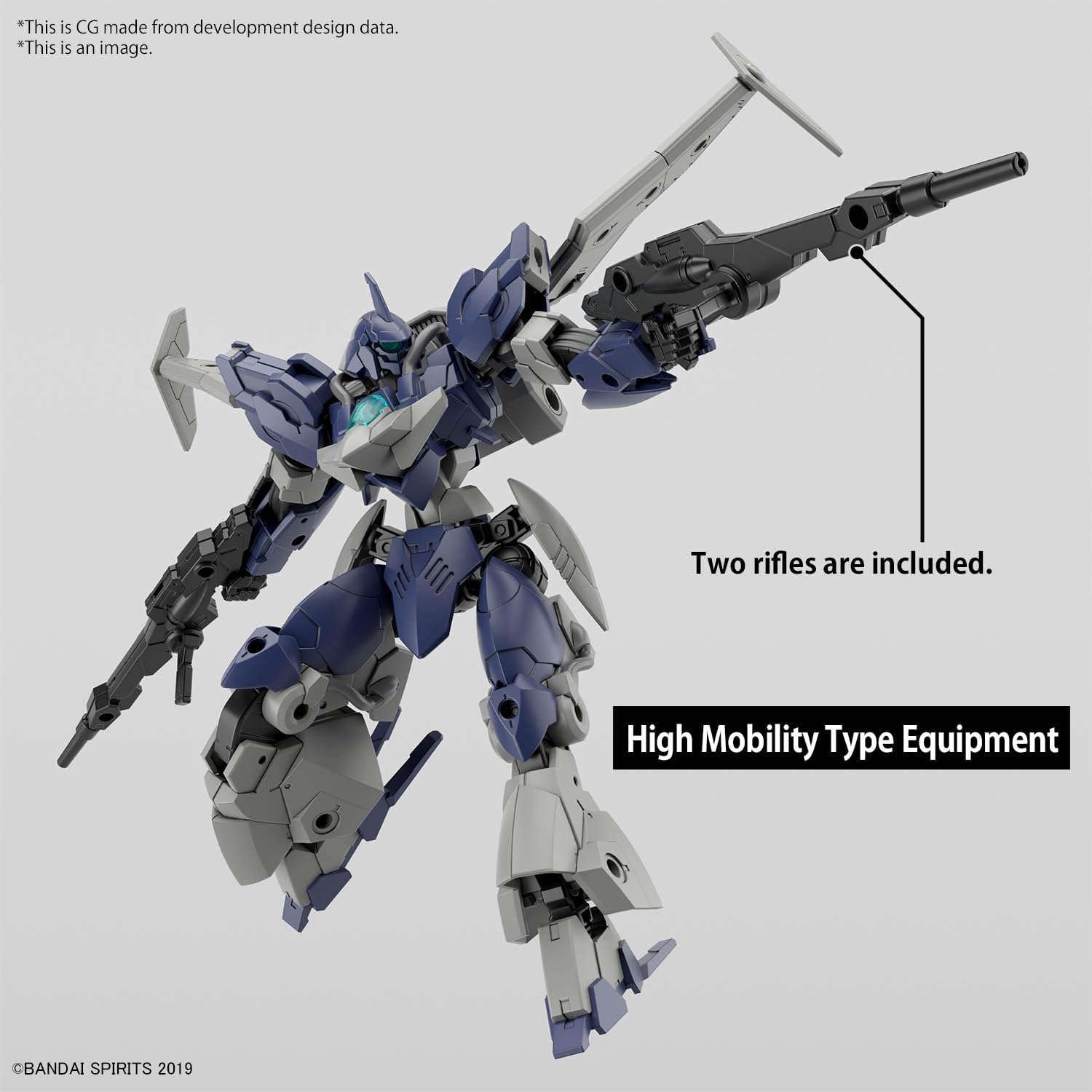 Bandai 30MM 064 1/144 bEXM 21 VERDENOVA [NAVY] - BanzaiHobby