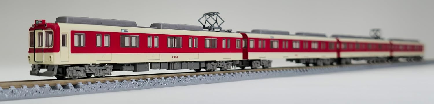 TOMYTEC The Railway Collection Kinki Nippon Railway 2430 Series 4-Car Set - BanzaiHobby