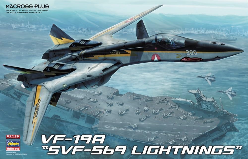 Hasegawa 65790 1/48 Super Dimension Fortress Macross VF-19A SVF-569 Lightnings