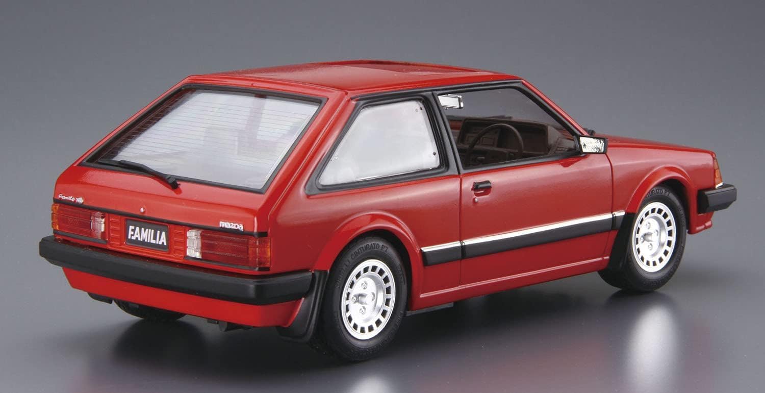 Aoshima 1/24 The Model Car No. 80 Mazda BD Familia XG '80 - BanzaiHobby