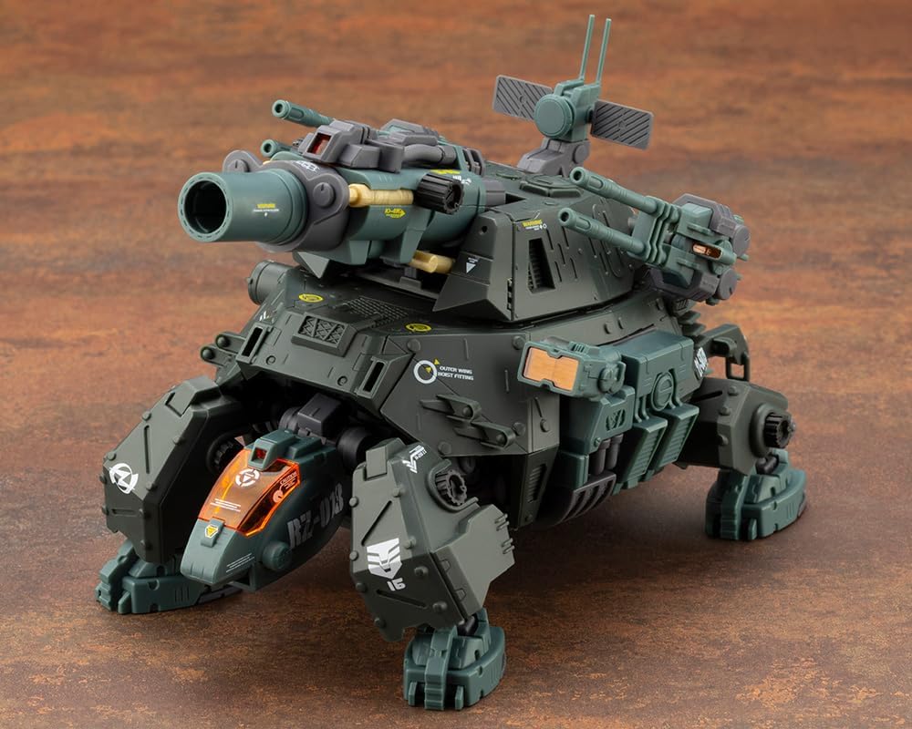 Kotobukiya ZD189 1/72 HMM Zoids RZ-013 Canon Tortoise Marking Plus Ver.