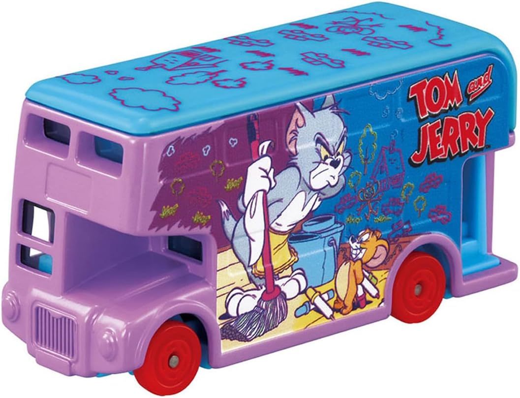 Dream Tomica SP Tom and Jerry bus (purple)