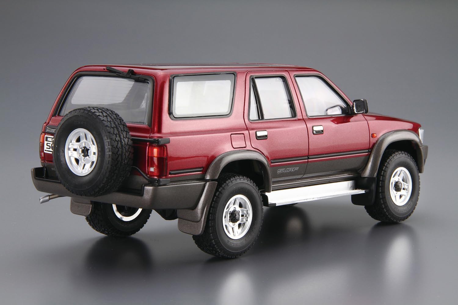 Aoshima 1/24 The Model Car No. 104 Toyota VZN130G Hilux Surf SSR-X Wide Body '91 - BanzaiHobby