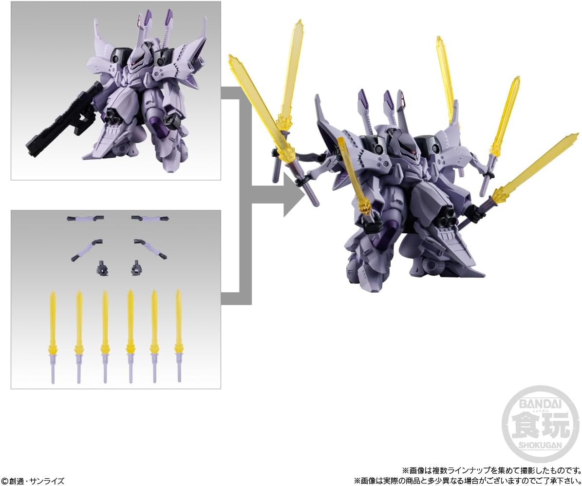 Bandai FW GUNDAM CONVERGE ♯Plus04 (set of 5)