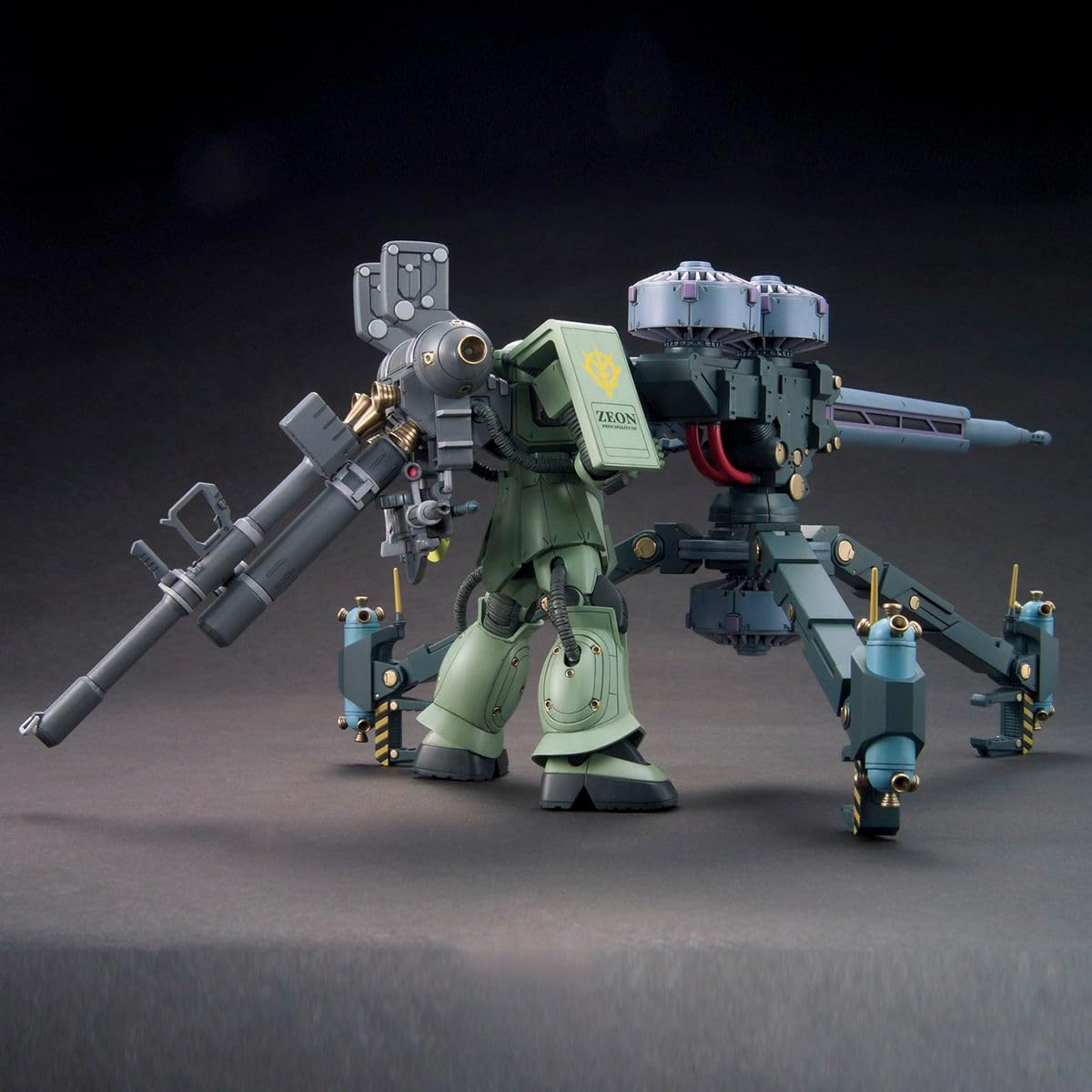 Bandai 1/144 HG MS-06 Zaku II + Big Gun (Gundam Thunderbolt Ver