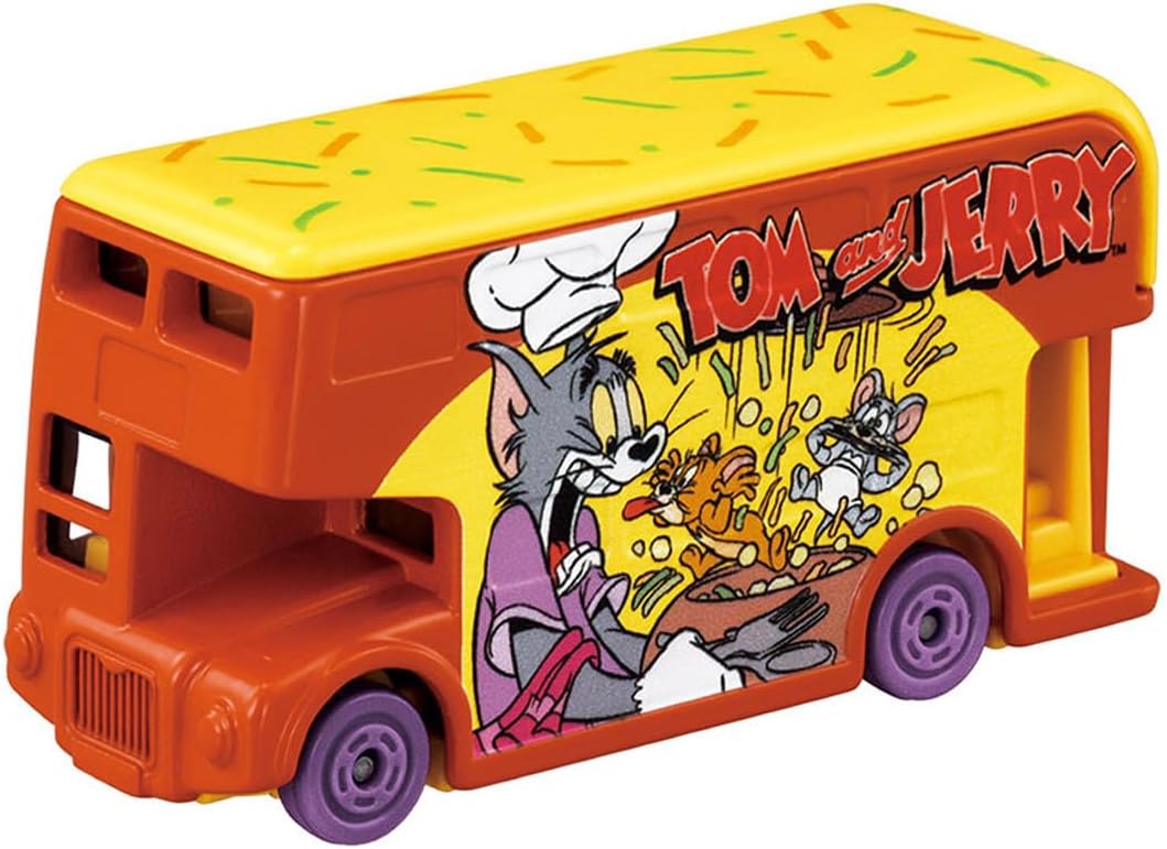 Dream Tomica SP Tom and Jerry bus (orange)