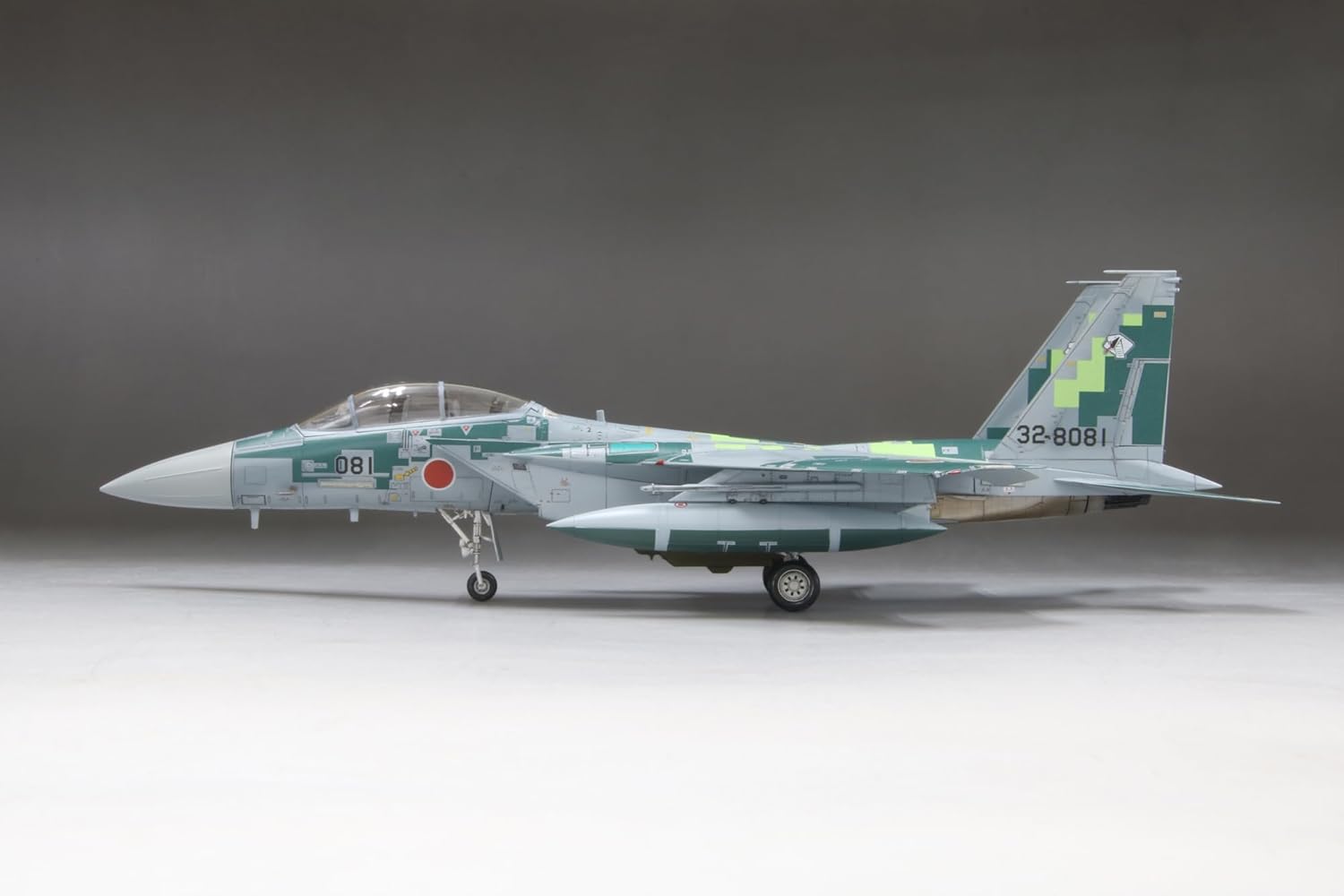 Fine Molds FK05 1/72 Japan Air Self-Defense Force F-15DJ Aggressor [Digital Green Camouflage] - BanzaiHobby