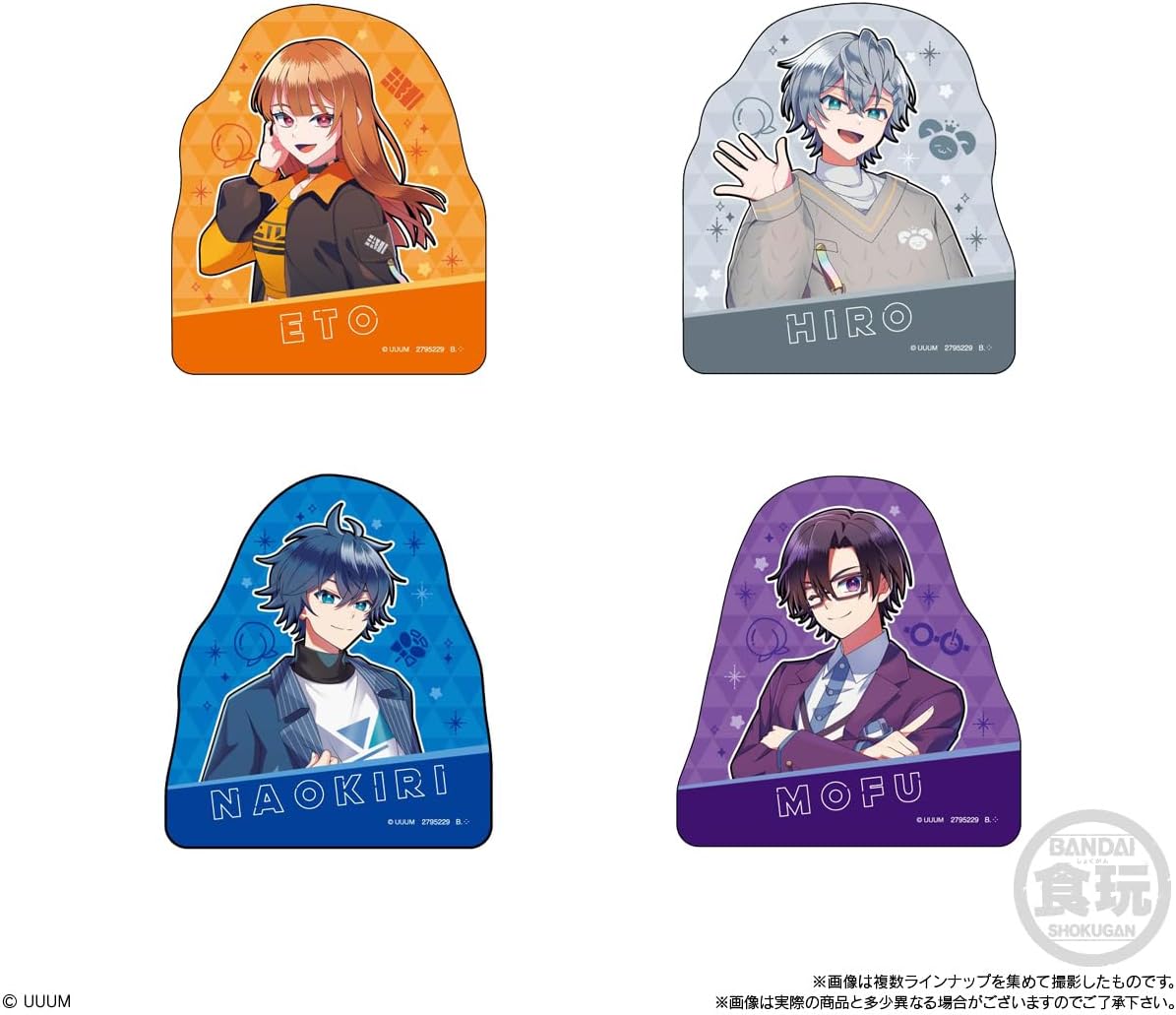 Bandai Colorful Peach Character Magnets (1Box 14pcs) - BanzaiHobby