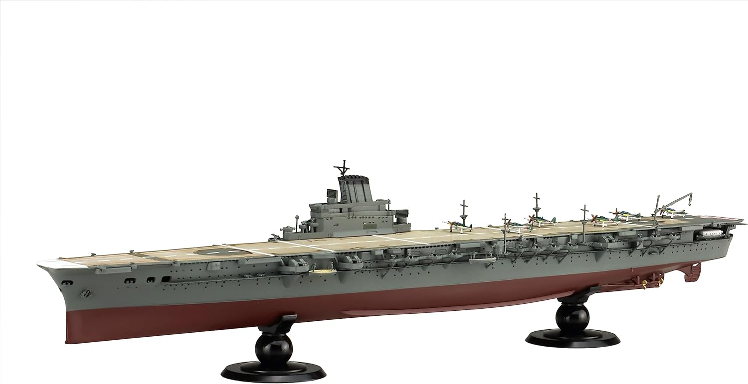 Fujimi  1/700 Imperial Navy Series No.44 EX-1 Japanese Navy Aircraft Carrier Taiho (Wooden Deck Specification) Full Hull Model (with etching parts) - BanzaiHobby