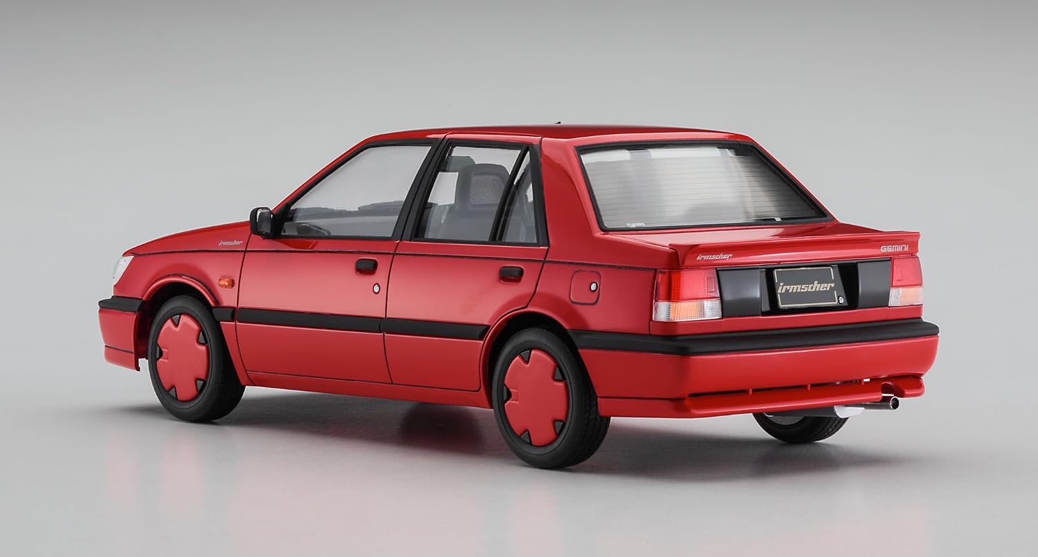 Hasegawa 20664 1/24 Isuzu Gemini (JT150) Irmscher Turbo Red Color - Hasegawa Banzai Hobby