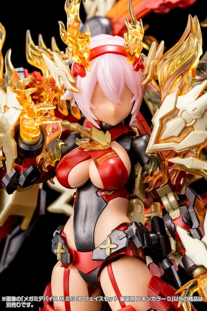 Kotobukiya KP816 Megami Device M.S.G 06 Face Set AUV Skin Color D - BanzaiHobby