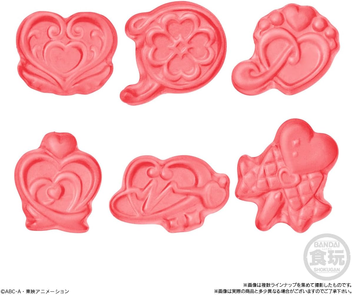 Bandai PreCure All Stars Secret Jewelry Charm 2 & Gummy (1Box 12pcs) - BanzaiHobby