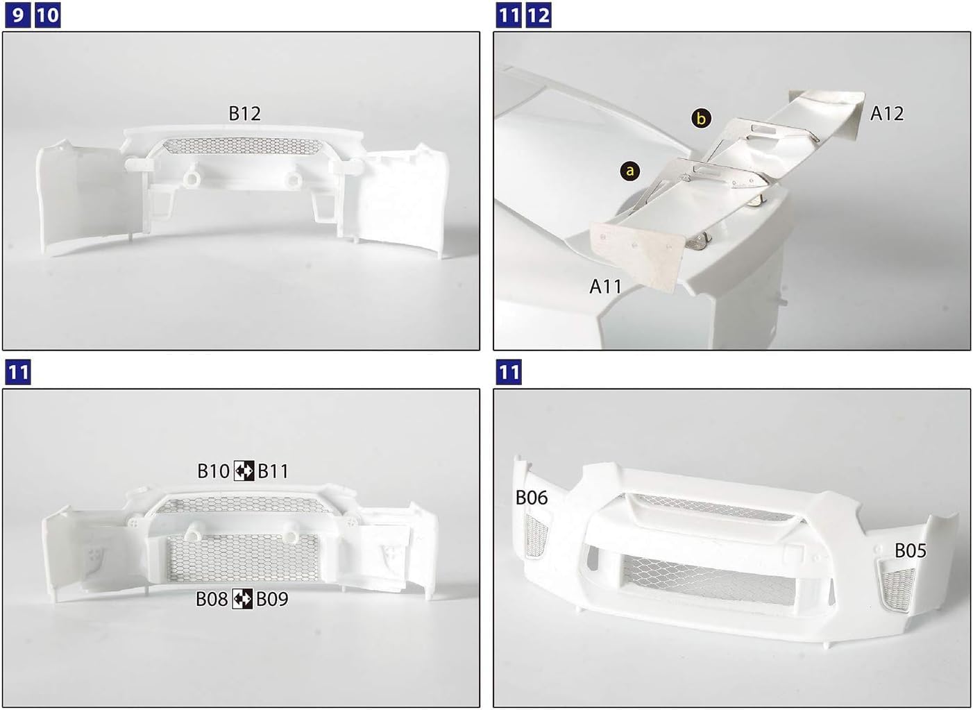 Aoshima 1/24 LB Works R35 GT-R Common Detail-up Parts - BanzaiHobby