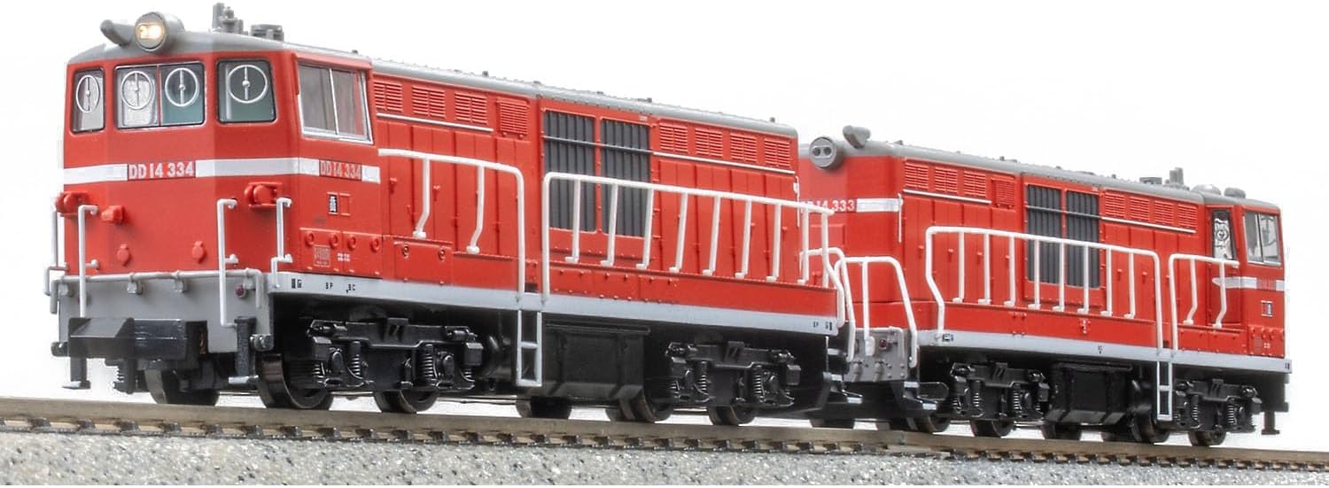 MicroAce A8167 DD14-333 + DD14-334 Standard Color (without Rotary Head) Double-headed Set - BanzaiHobby