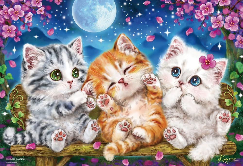 Beverly ３００－０４６Moonlit Night Chat by Kayomi Harai Puzzle