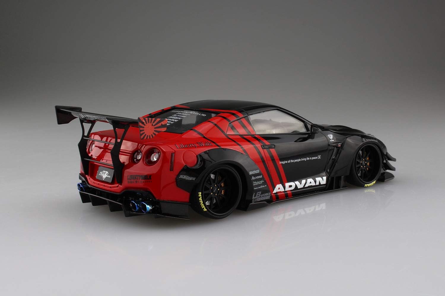 Aoshima 1/24 Liberty Walk No.13 LB Works R35 GT-R Type 2 Ver.2 - BanzaiHobby