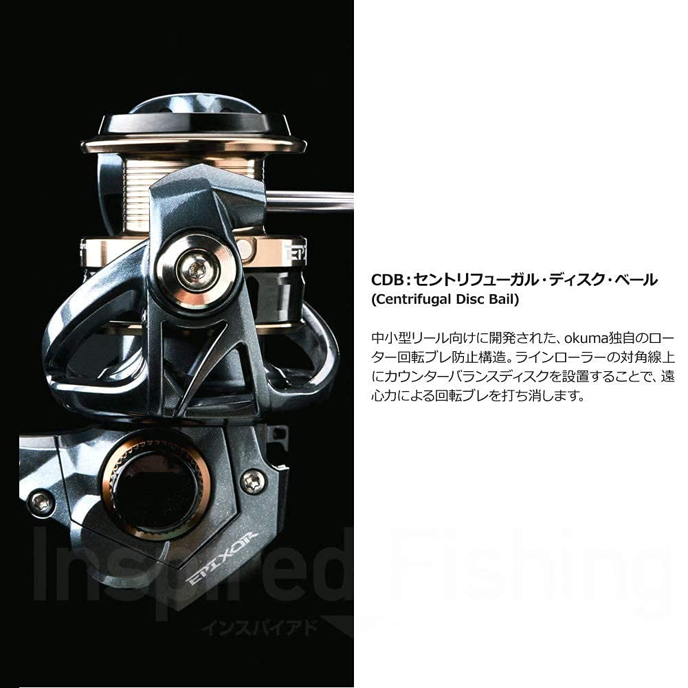 ゼニス(ZENITH) Okuma(オクマ) EPIXOR EPXT-40H PLUS 汎用スピニングリール 浅溝アルミスプール付