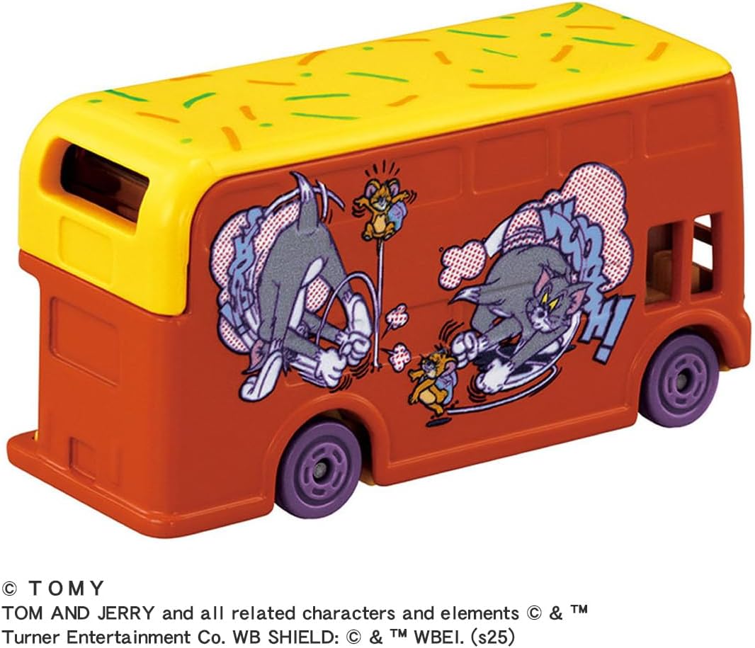Dream Tomica SP Tom and Jerry bus (orange)