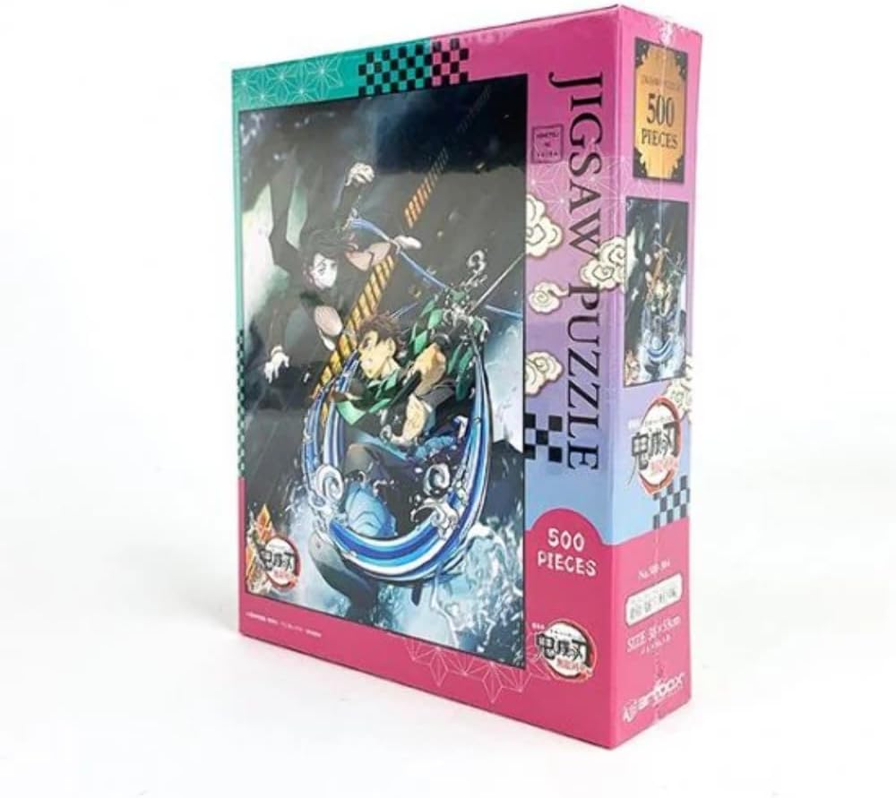 Ensky 500-364 Demon Slayer: Kimetsu no Yaiba the Movie: Mugen Train Part 2 - Demon slayer (Puzzle, 500 Pieces, 38 x 53 cm)