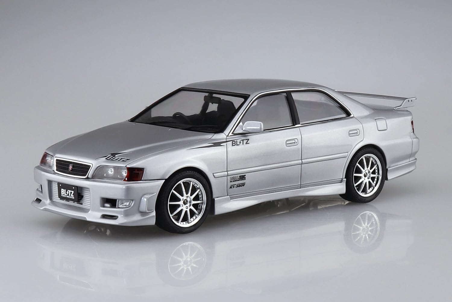 Aoshima 1/24 The Tuned Car No.79 Blitz JZX100 Chaser Tourer V 1996 (Toyota) - BanzaiHobby