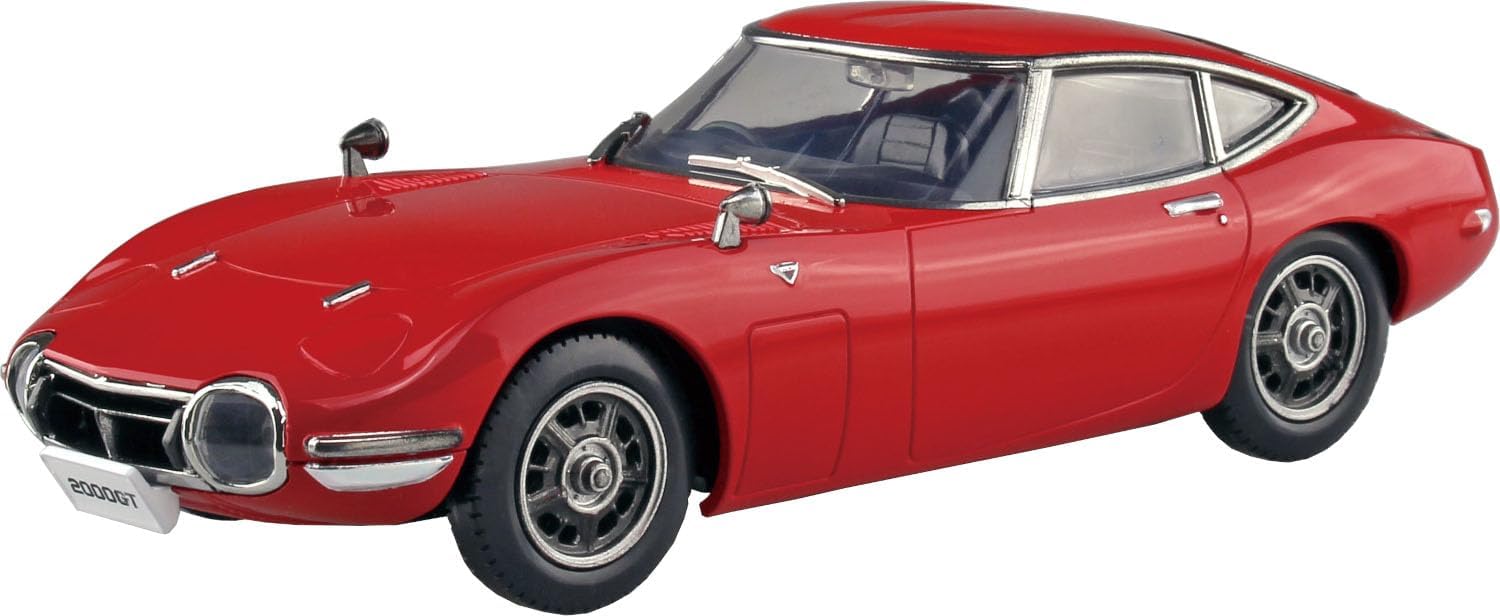 Aoshima 1/32 Easy Plastic Snap Kit No.06-SR Toyota 2000GT Solar Red