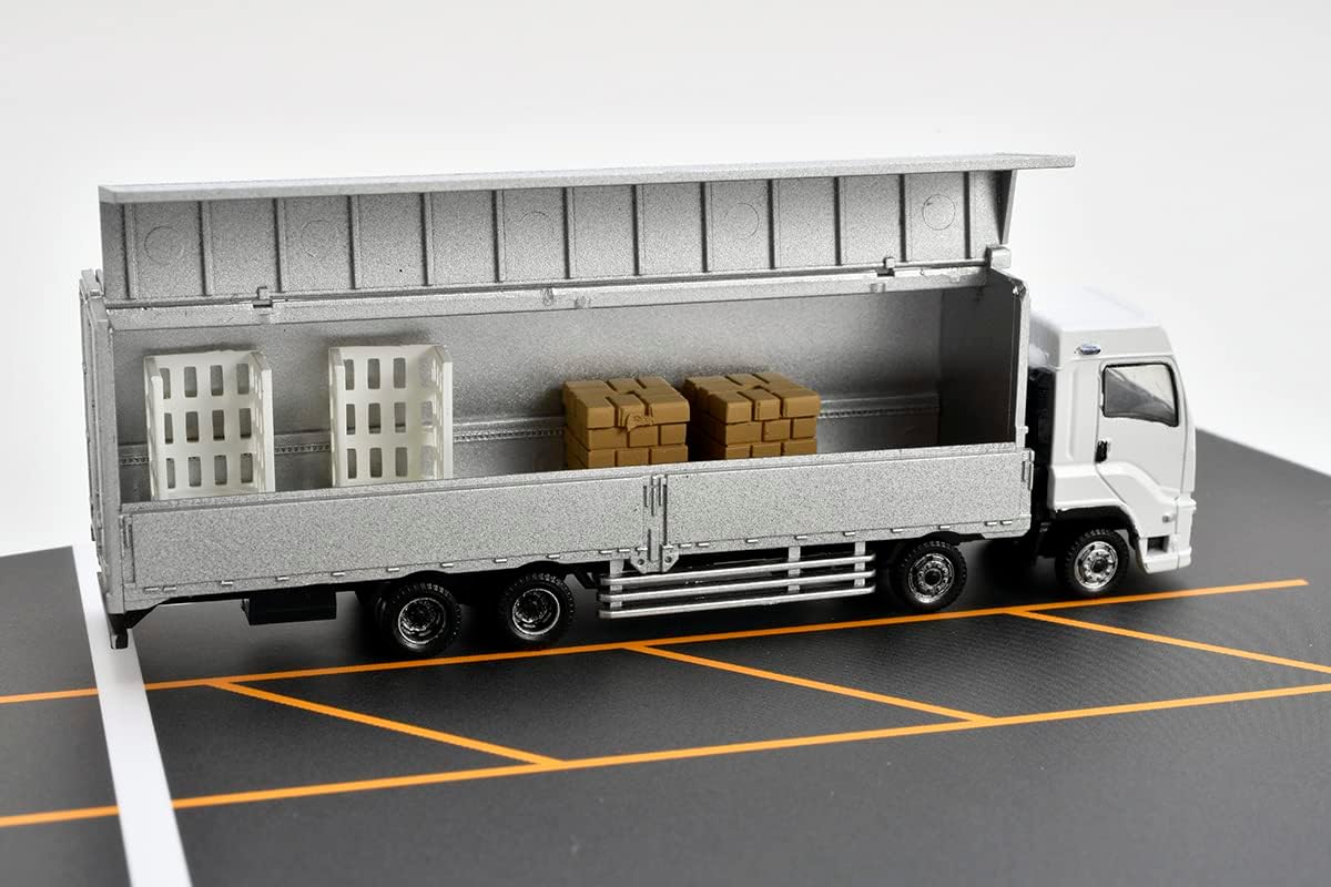 Tomytec The Truck Collection Tracolle Logistics Site Wing Van Set A - BanzaiHobby