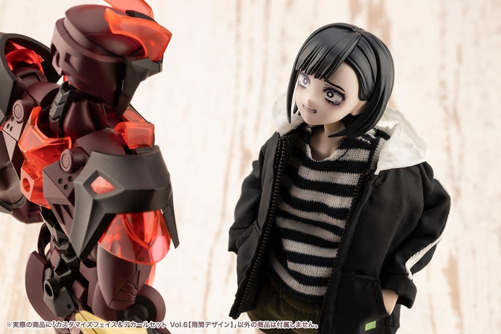 Kotobukiya JK059 1/10 Customized Face & Decal Set Vol.6 [Designed by Amaai] (Sousai Shojo Teien) - BanzaiHobby