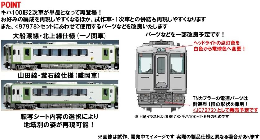 TOMIX 7459 N-Gauge KIHA 100 Series (2nd batch) (T) - BanzaiHobby