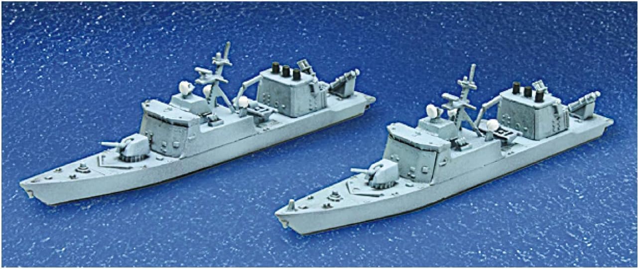 Aoshima WL016 1/700 Waterline Series No. 16 JMSDF Missile Boat Hayabusa & Umitaka - BanzaiHobby