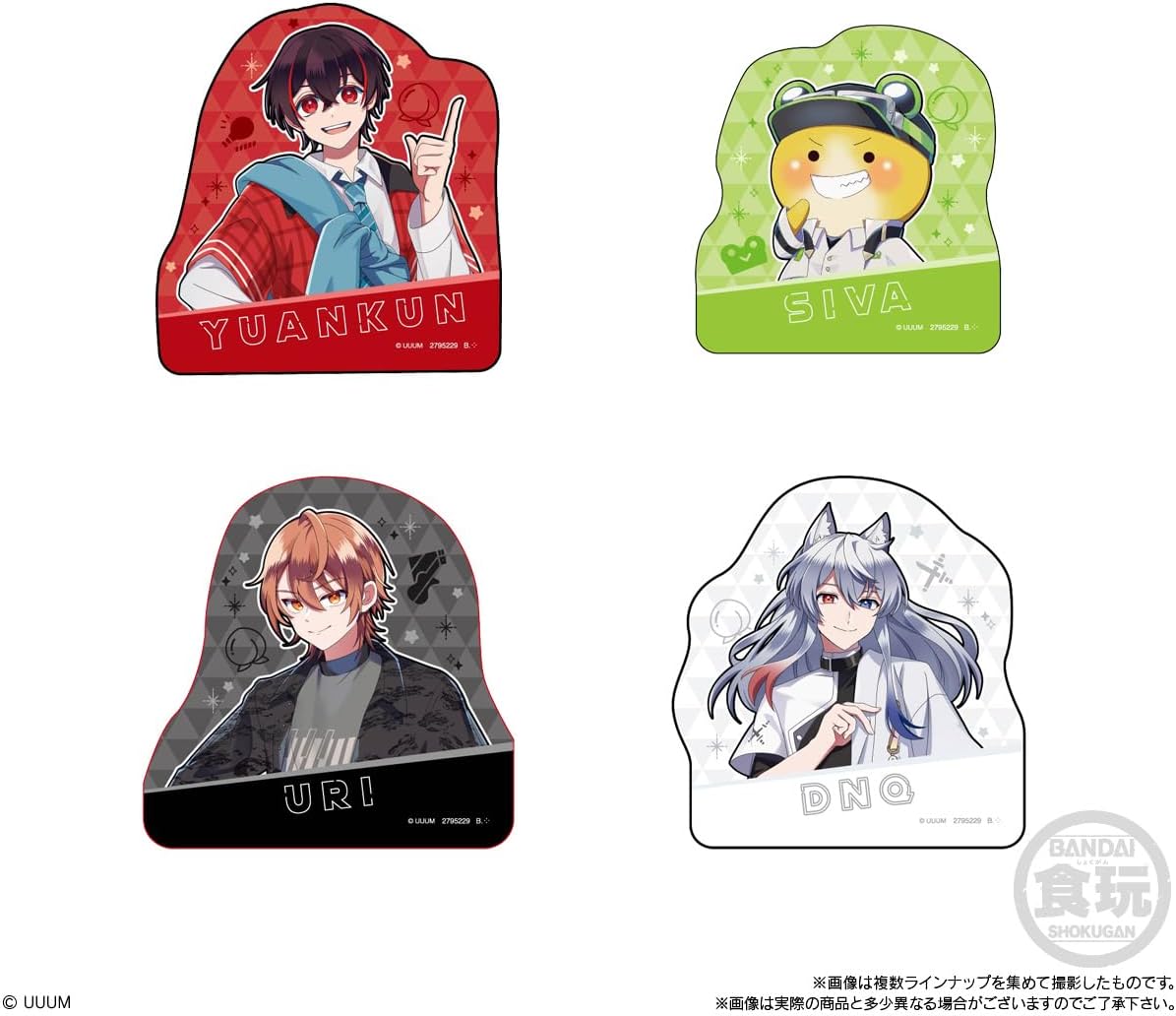 Bandai Colorful Peach Character Magnets (1Box 14pcs) - BanzaiHobby
