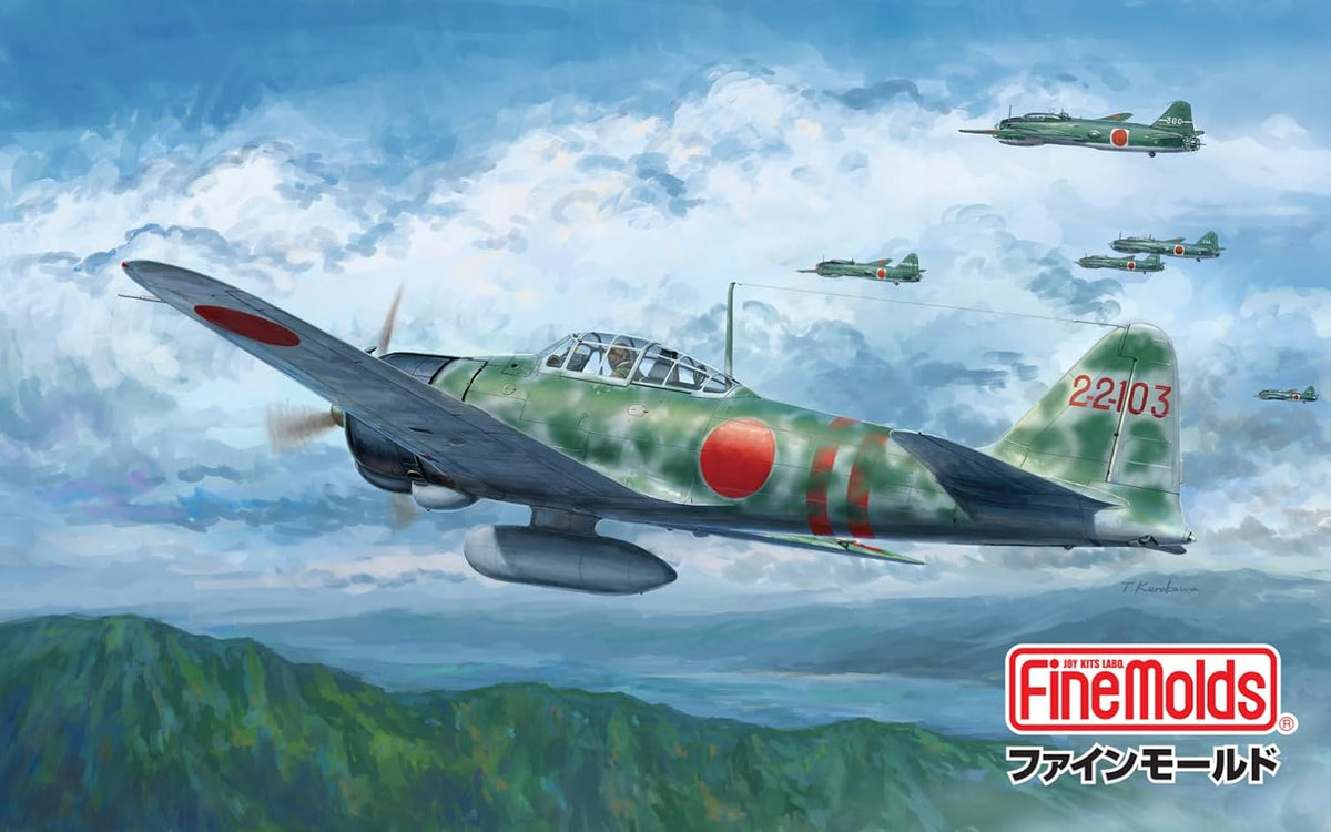 Fine Molds FZ06 1/48 IJN A6M2b Carrier Fighter ZERO Model 21 (Nakajima Prod.) Air Battle Over the Solomons
