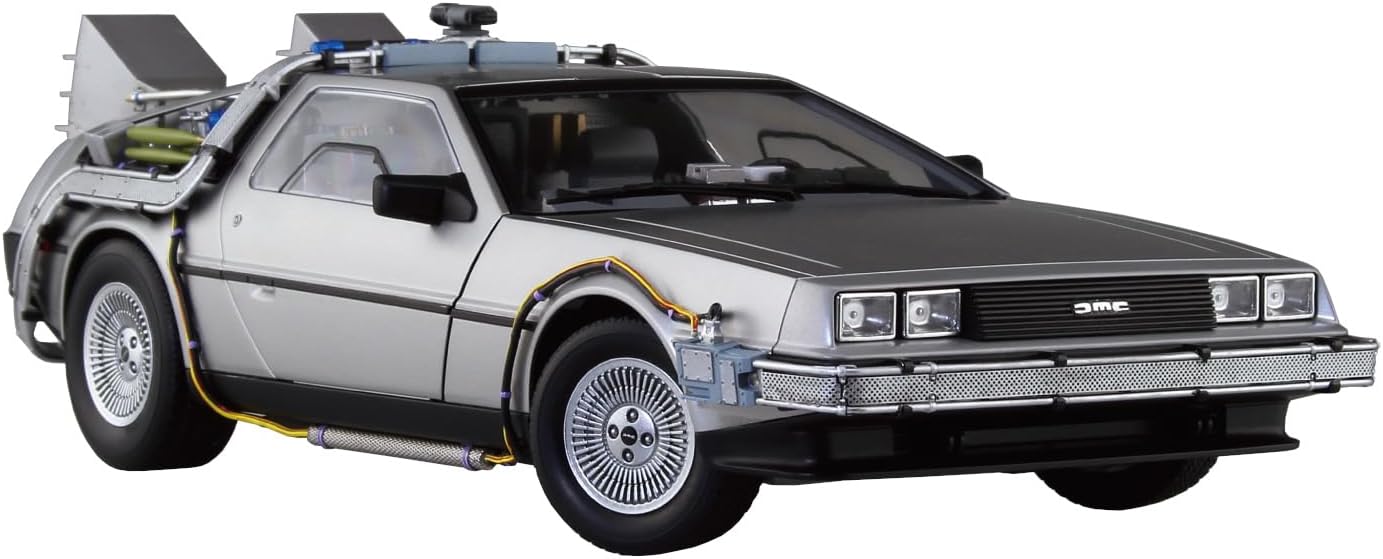 Aoshima 064368 1/24 Back to the Future Part I Time Machine - BanzaiHobby