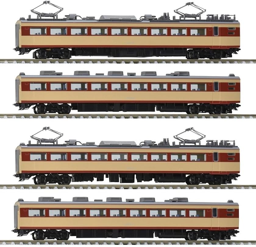 TOMIX 98591 N Gauge JNR 485 (489) Series AU13 Powered Car Extension Set M (4 cars)