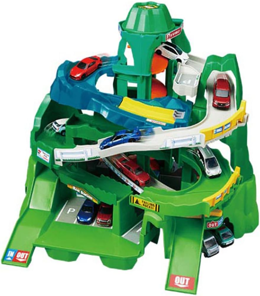 Tomica World Go Back and Forth Between the Two Courses! Twin Course Mountain Road Drive