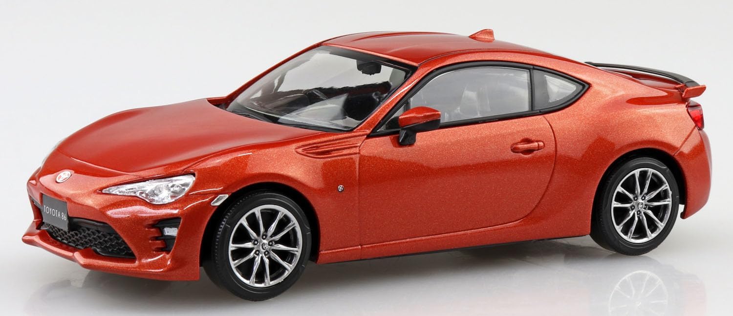 Aoshima 1/32 Easy Plastic Snap Kit No.08-OR Toyota 86 Orange Metallic