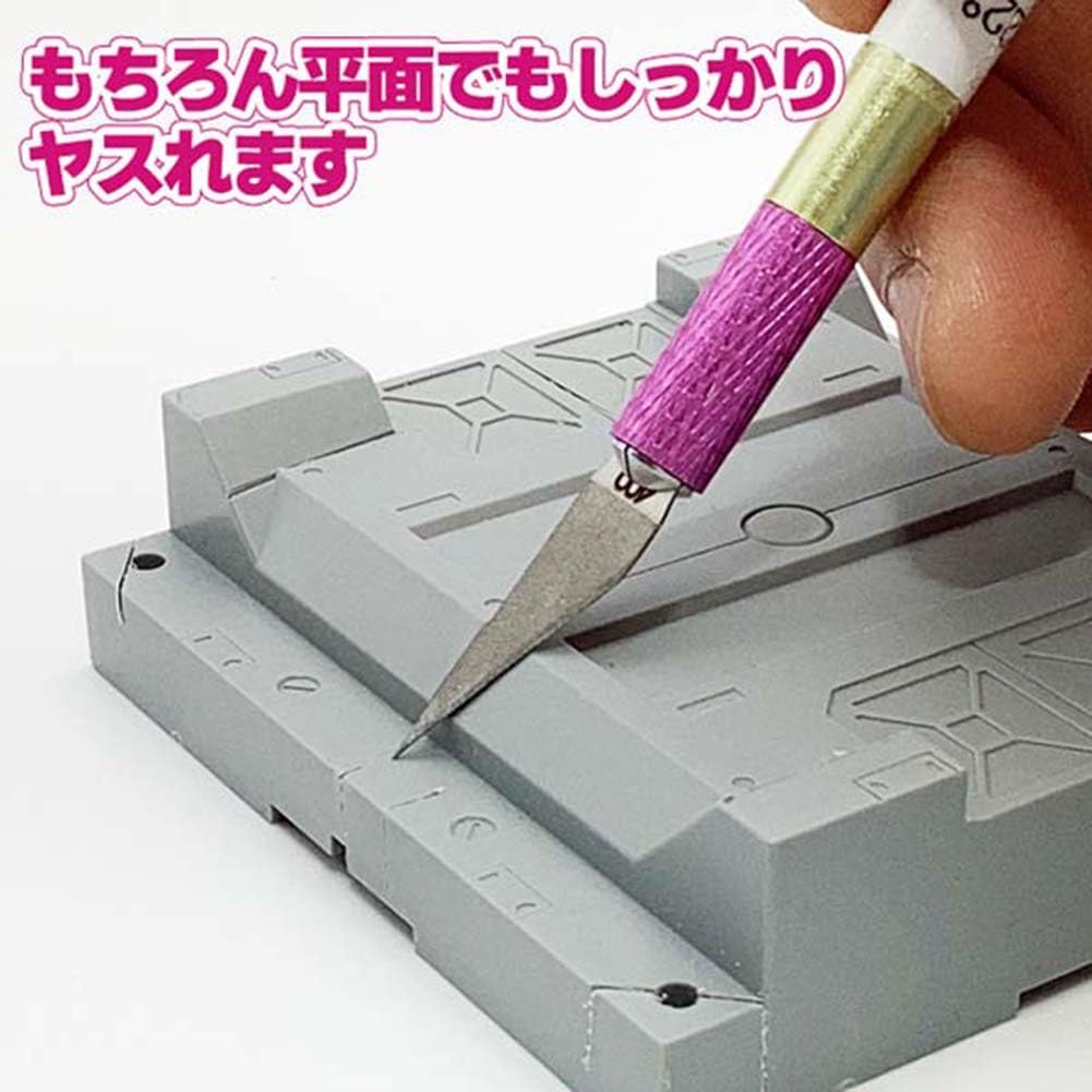 MINESHIMA EDU-22-3800F Eiger Tool Ultra Thin Swamp File 0.01 inch (0.3 mm) 22° #800 - BanzaiHobby